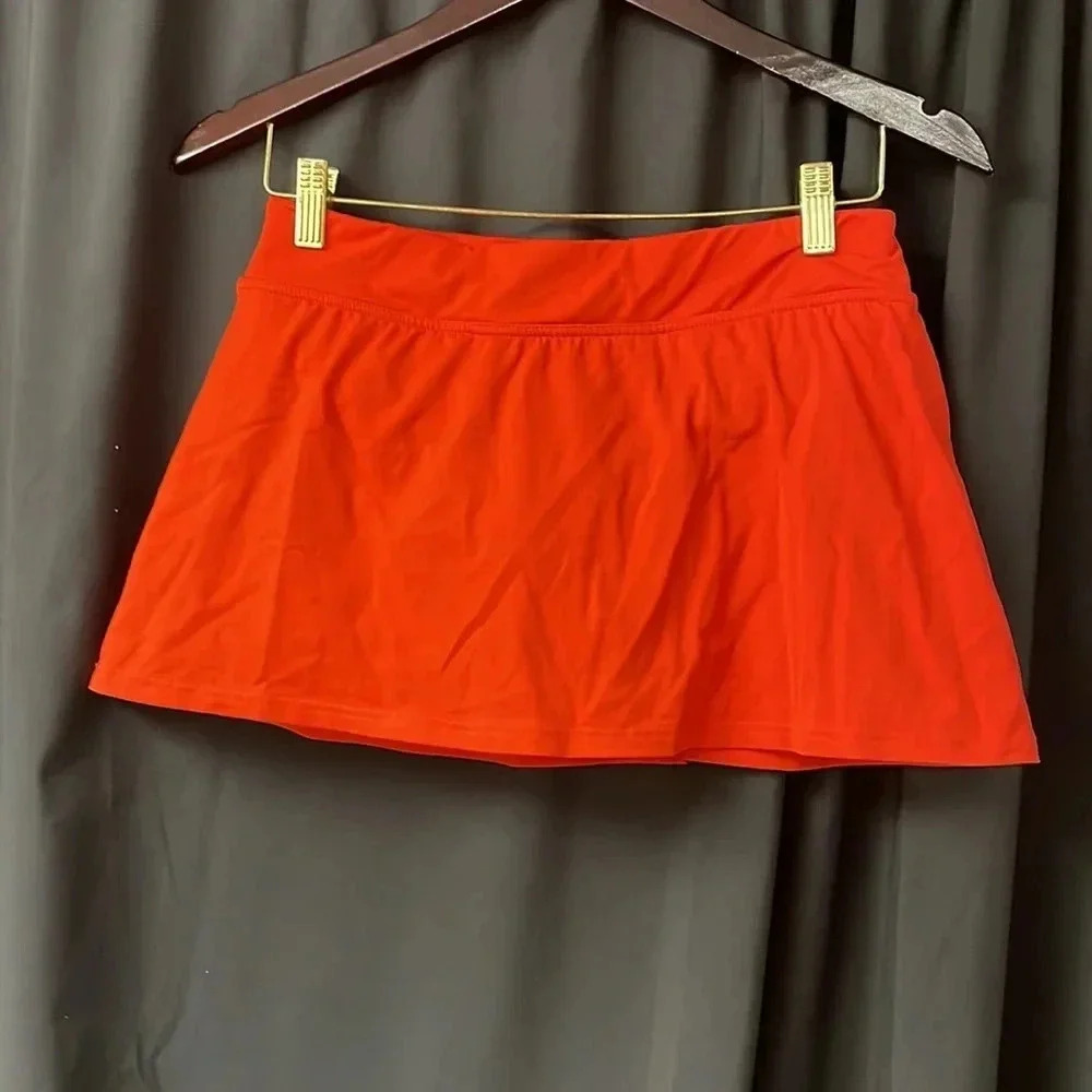 Tangerine Lands End Swim Skirt 6